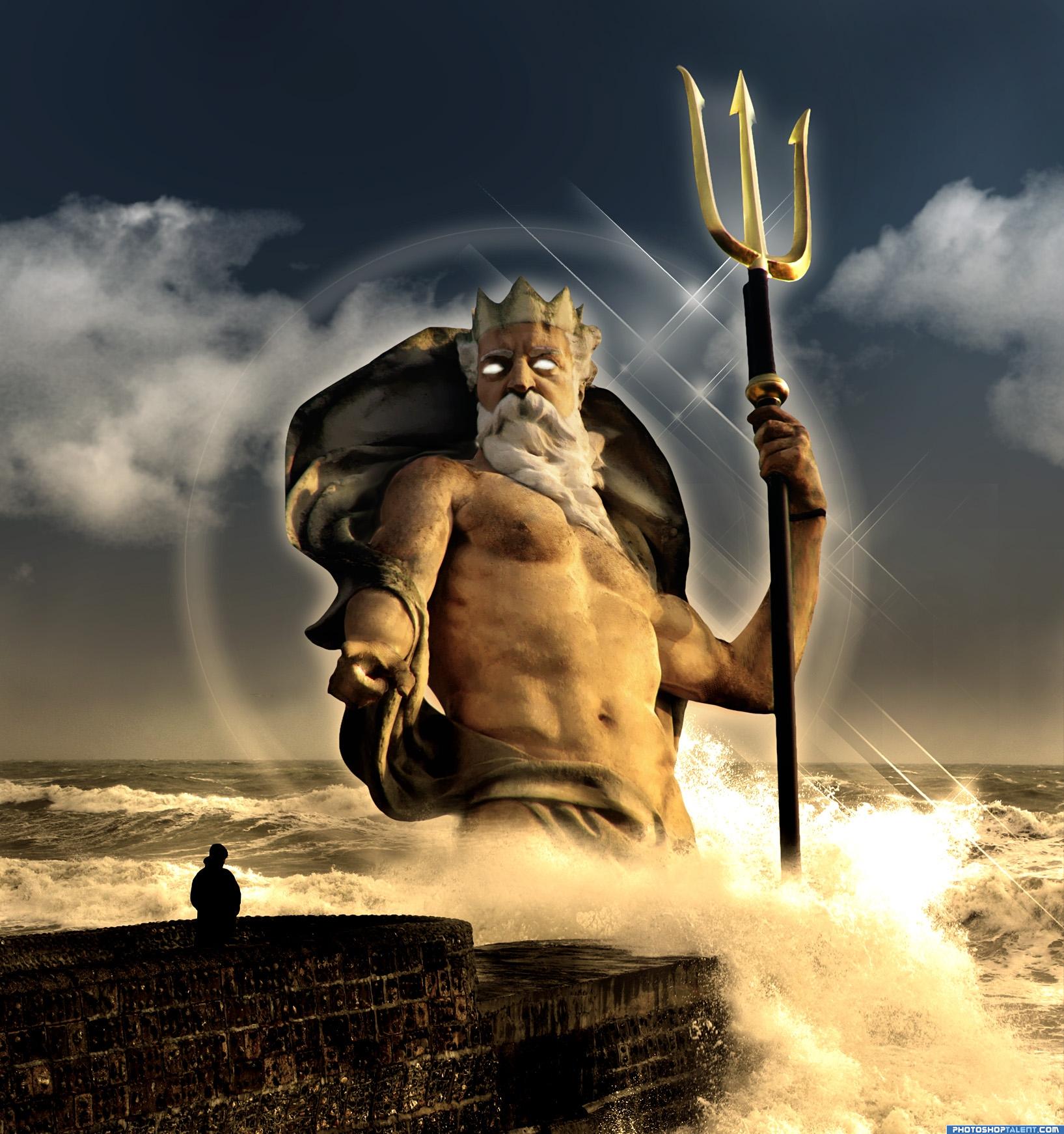 POSEIDON God Of The Sea Picture By Loopyluv For Greek Gods 